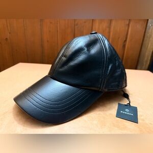 Rudsak Genuine Leather Baseball Cap(brand new)